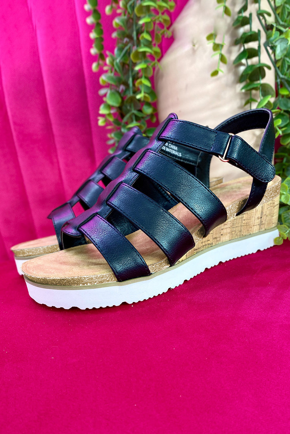 Strappy Wedges