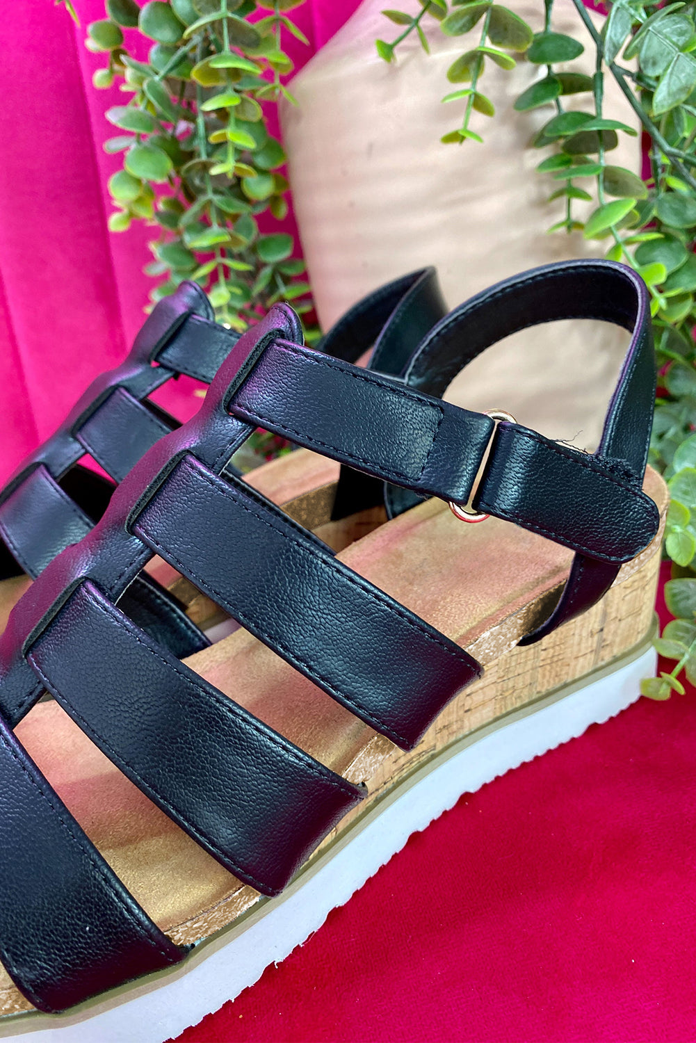 Strappy Wedges