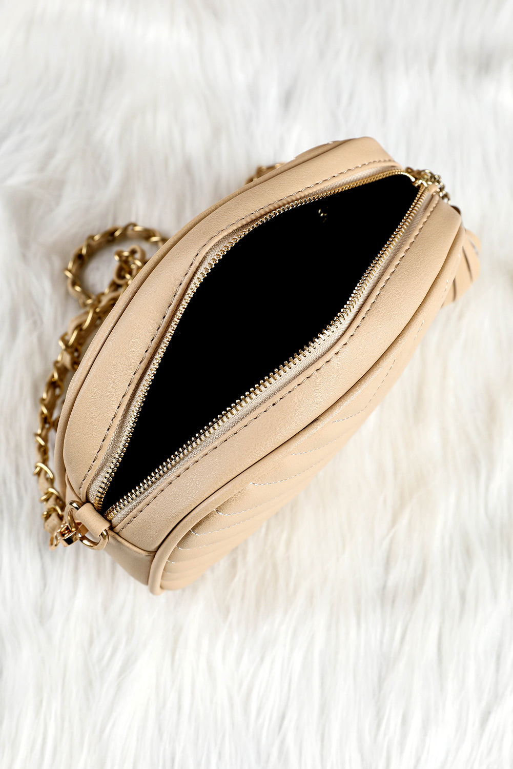 Chevron Chain Bag