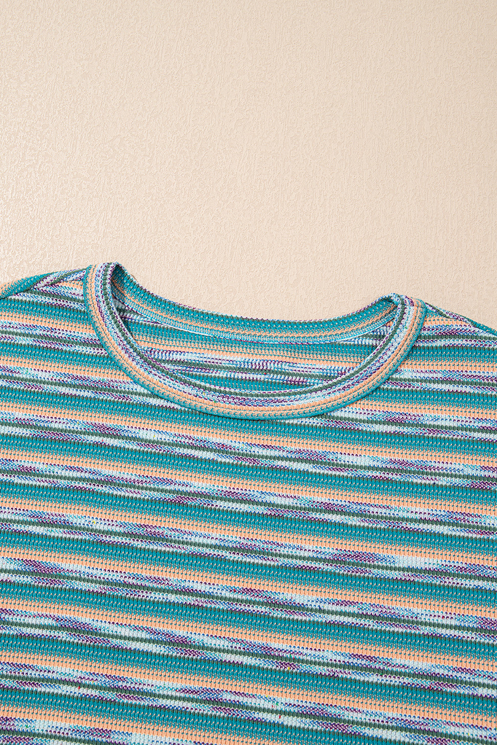 Stripe Wide Sleeve Tee