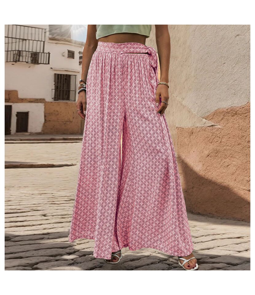Boho Wide Leg Pants