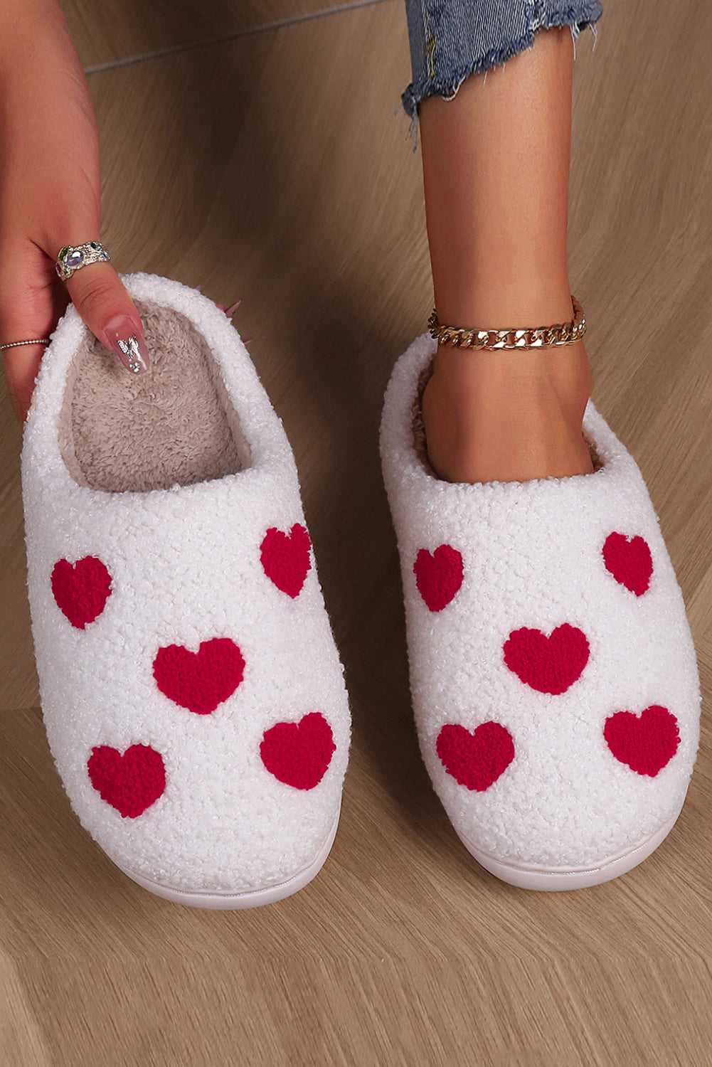Heart Slippers