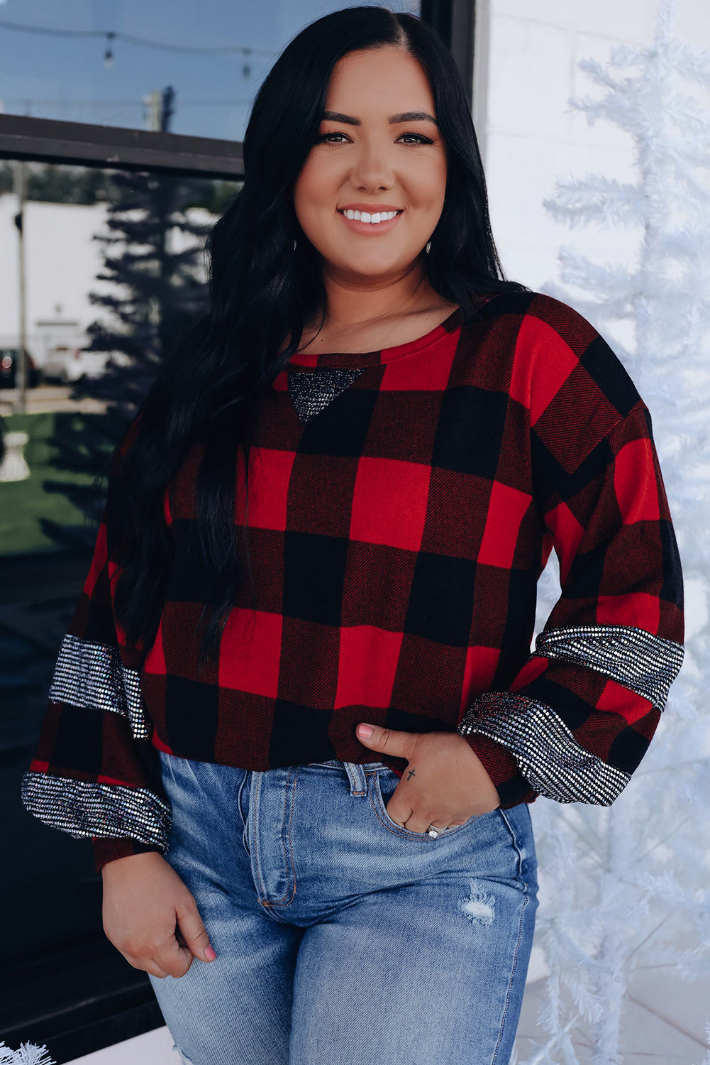 Buffalo Patchwork Top