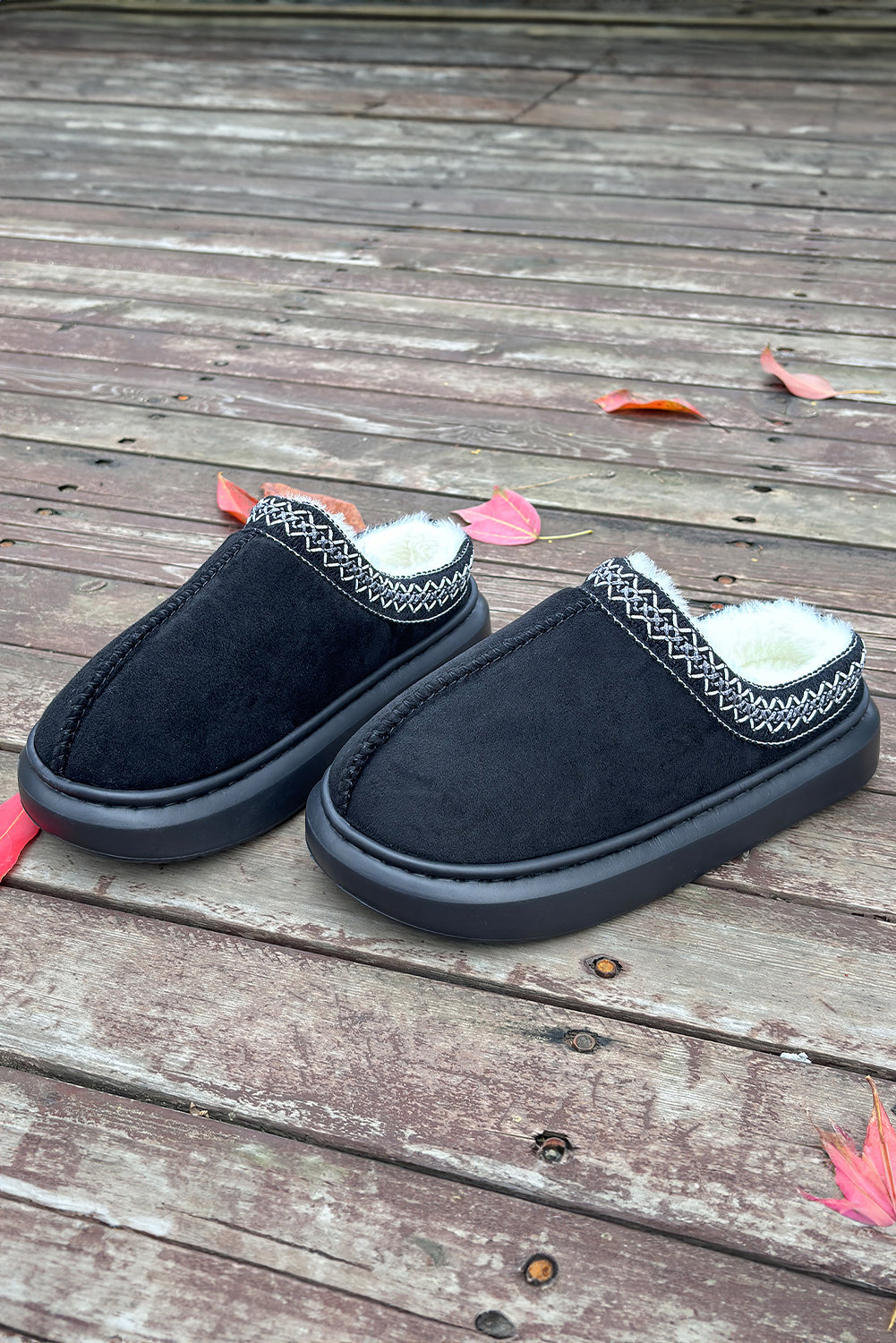 Dark As Night Slippers