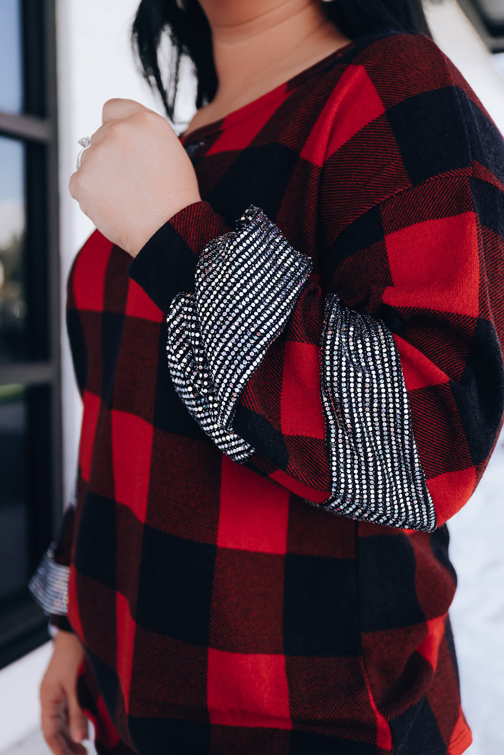 Buffalo Patchwork Top