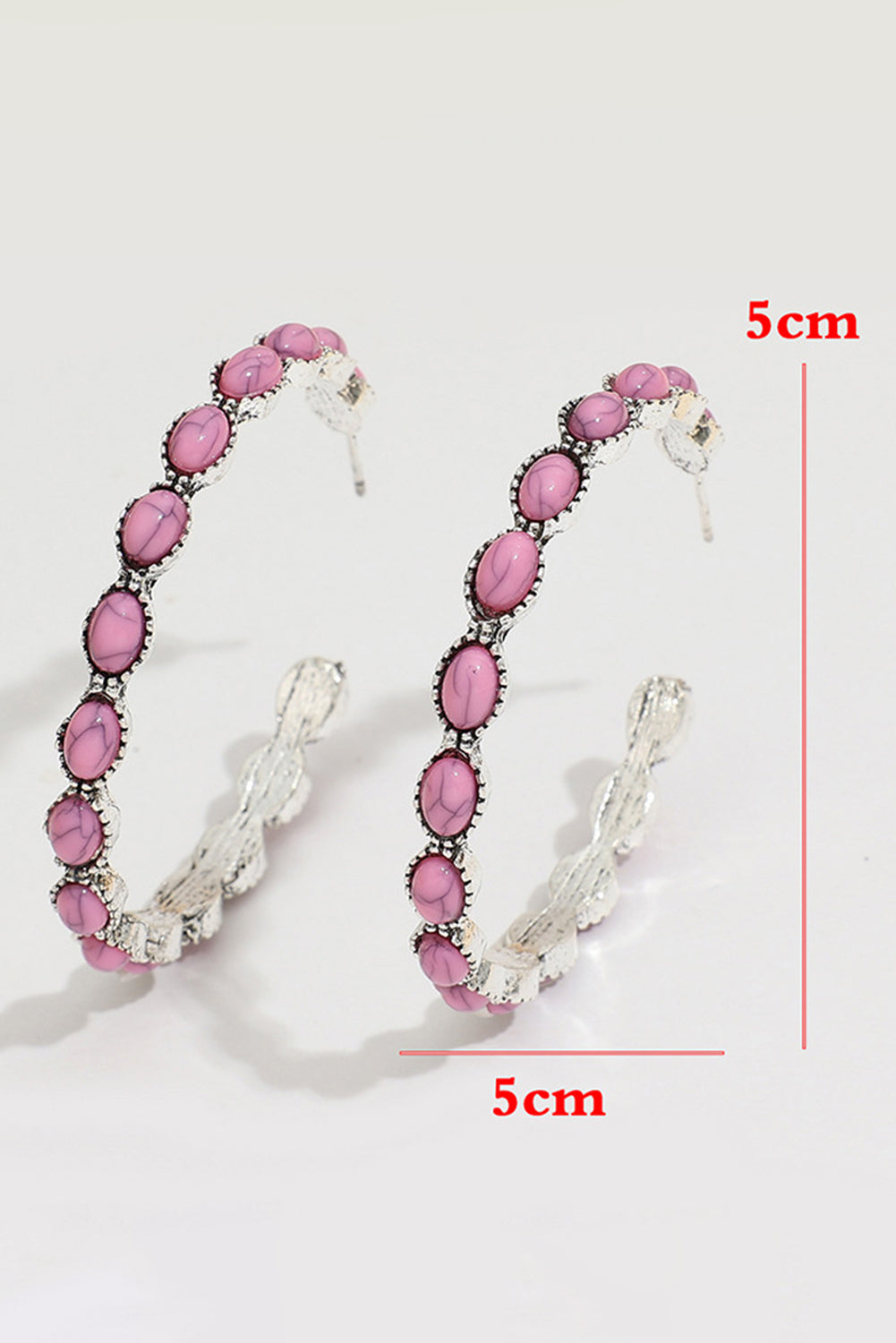Pink Hoops