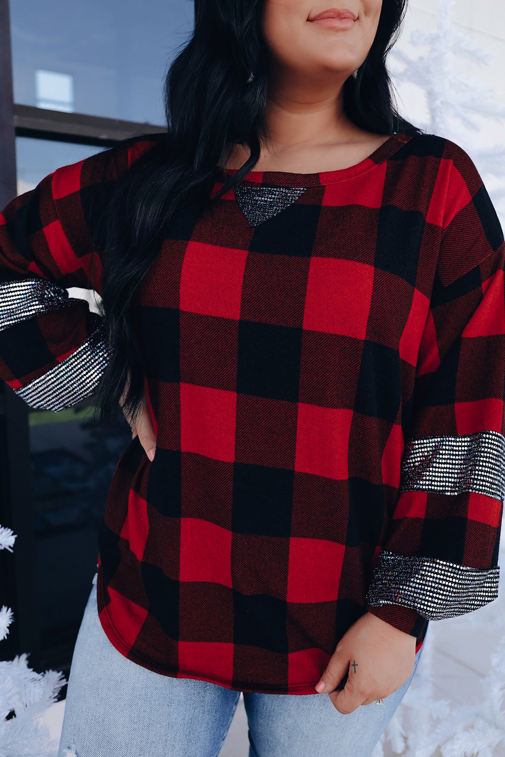 Buffalo Patchwork Top