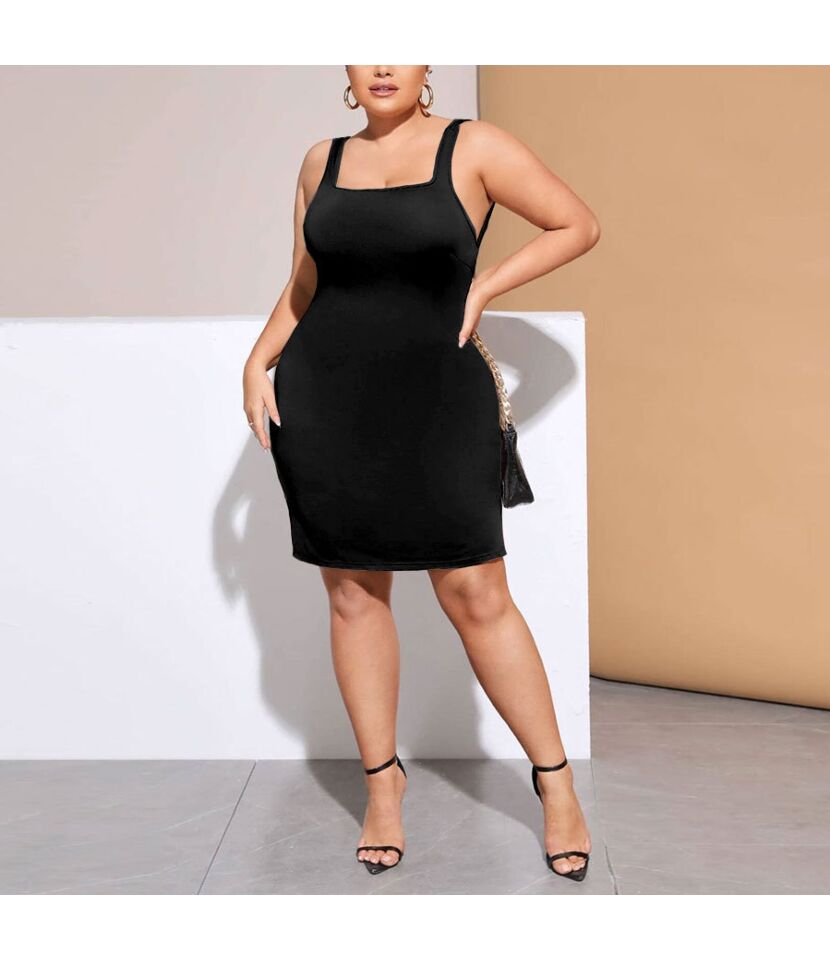 Square Neck Dress