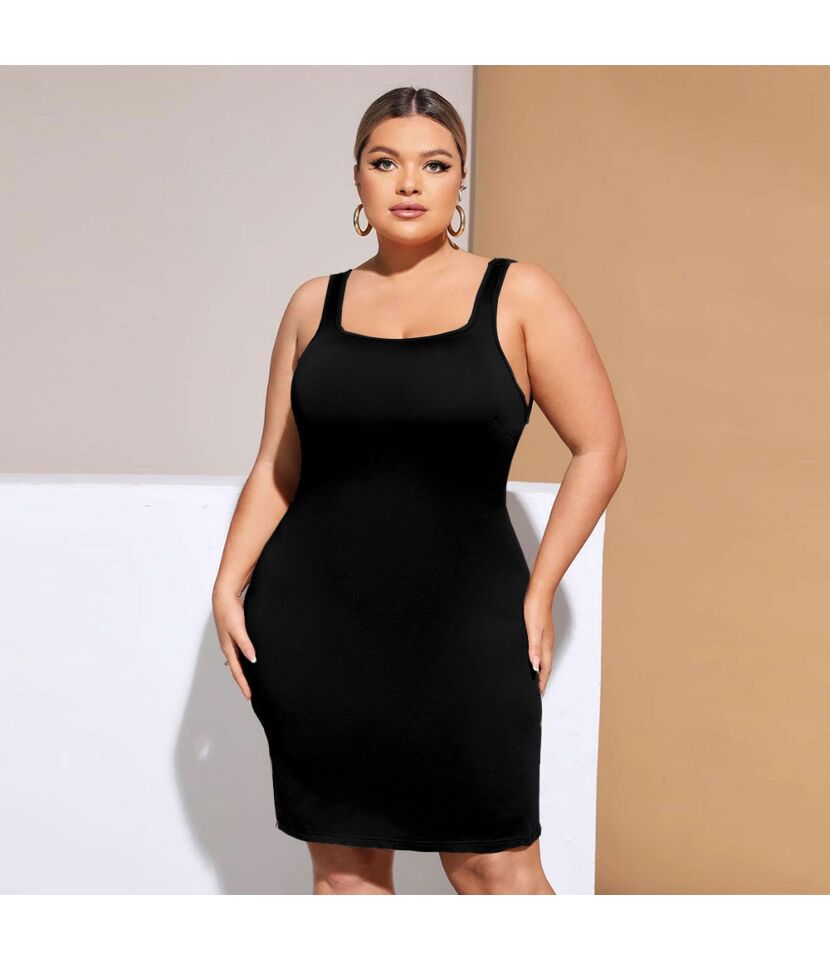 Square Neck Dress