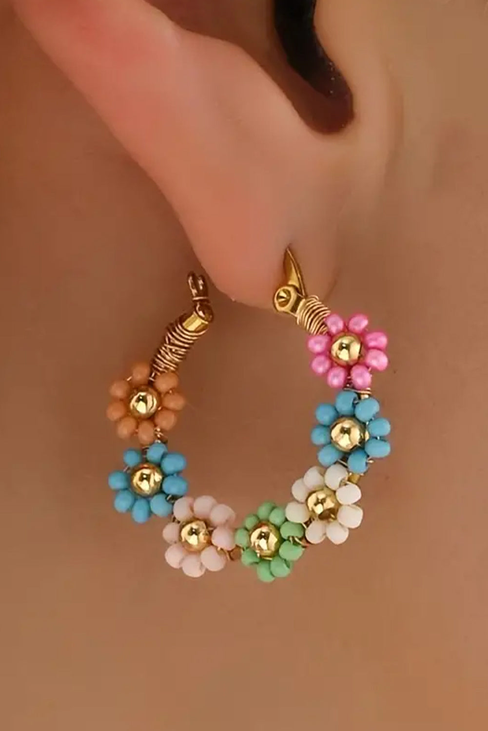 Flower Hoops