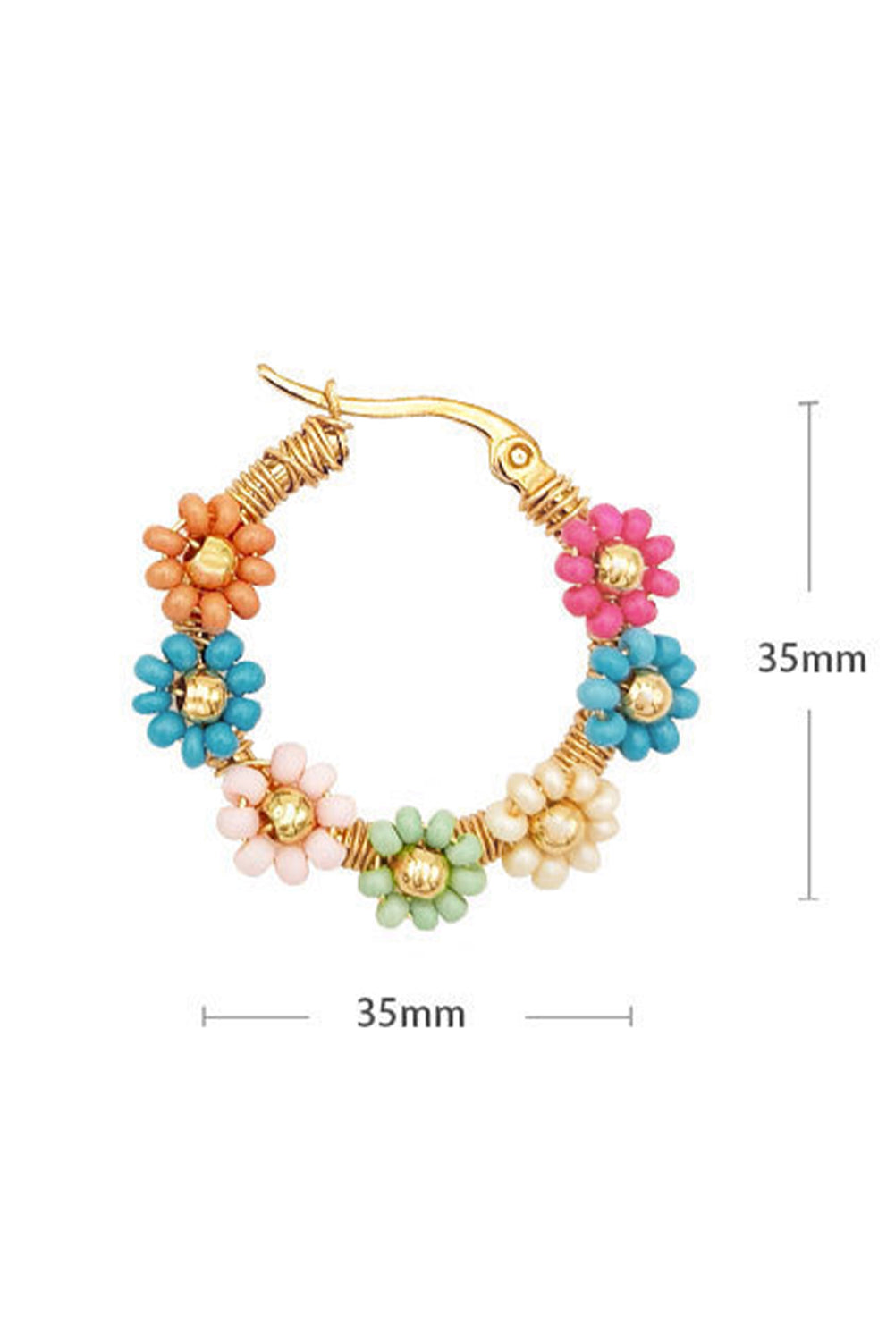 Flower Hoops