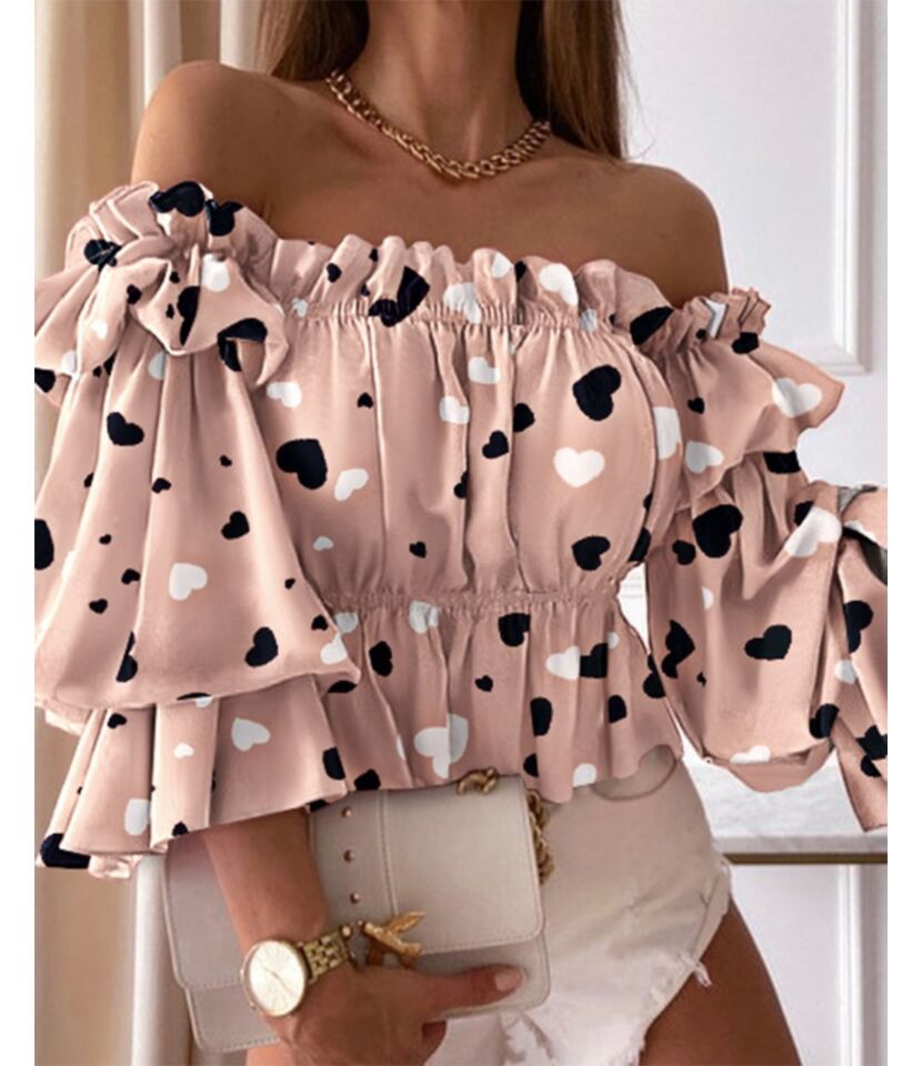 Ruffle Crop Tops