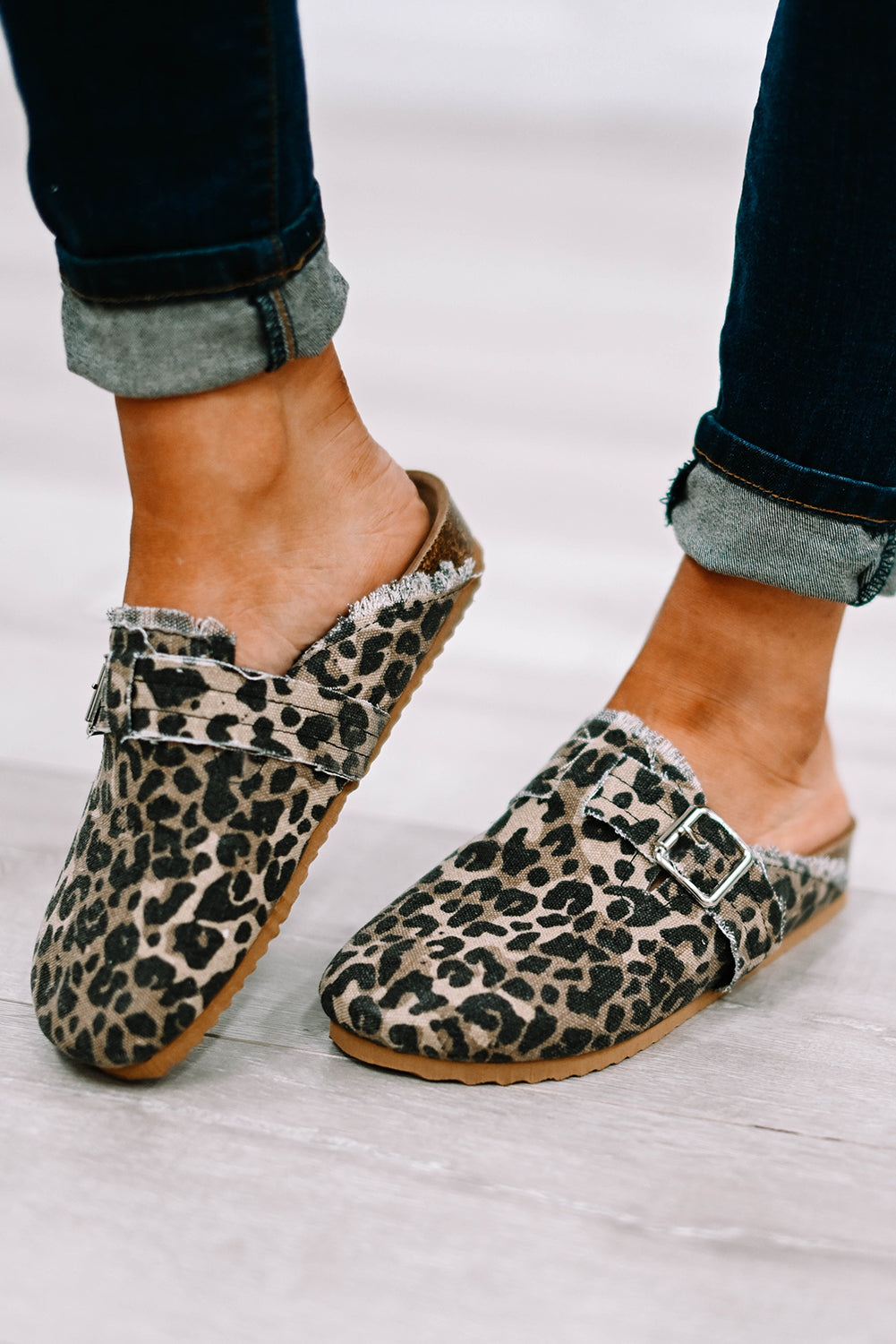 Leopard Frayed