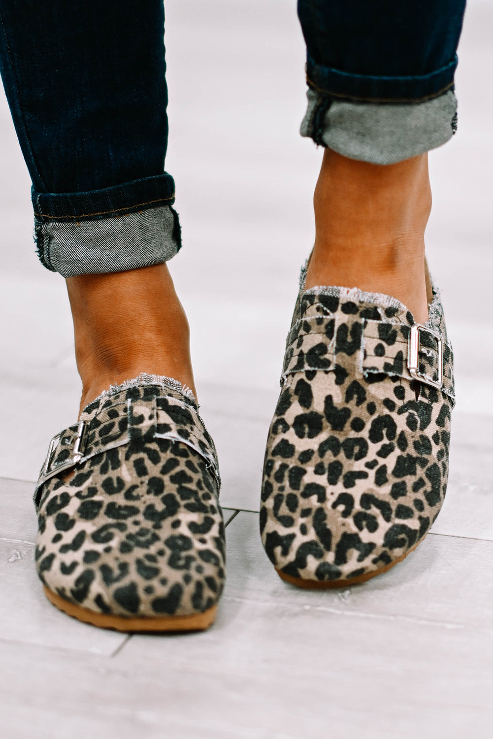 Leopard Frayed