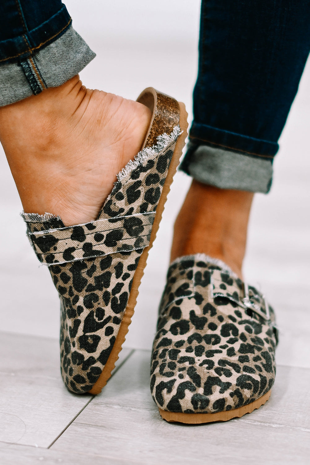 Leopard Frayed