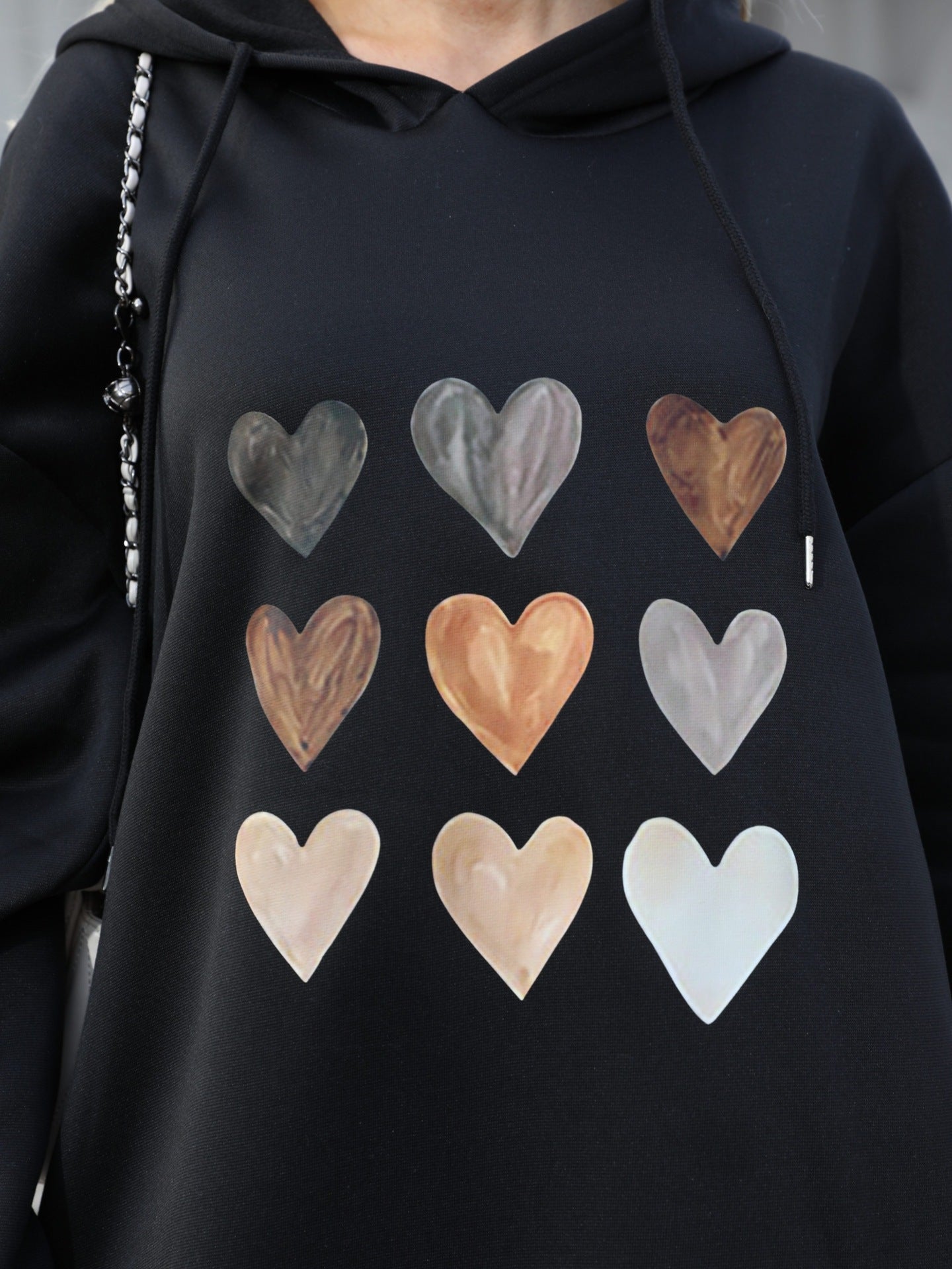 Oversized Heart Hoodie