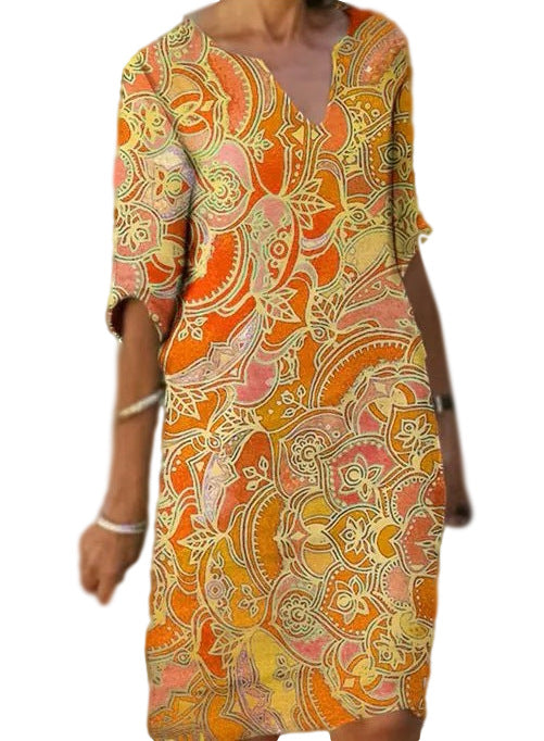 Printed Tunic Dresses