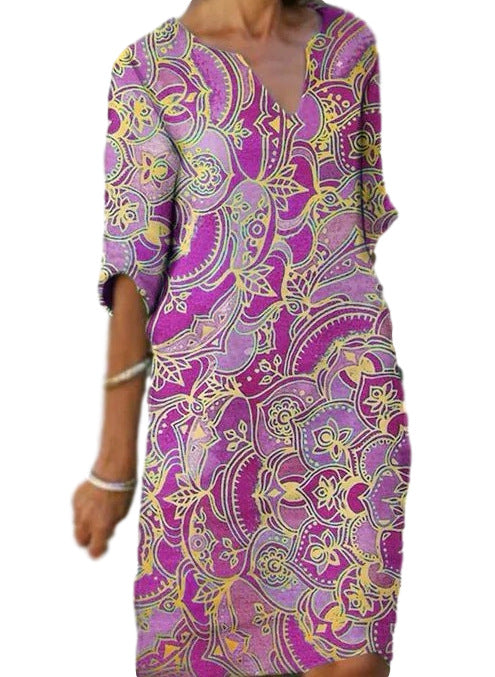 Printed Tunic Dresses