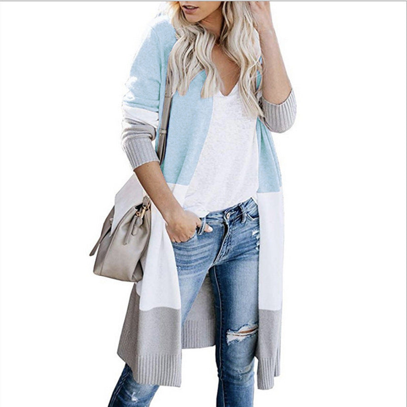 Color Block Cardigans