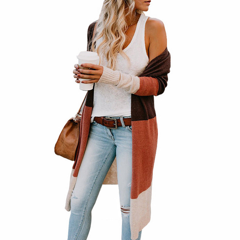 Color Block Cardigans