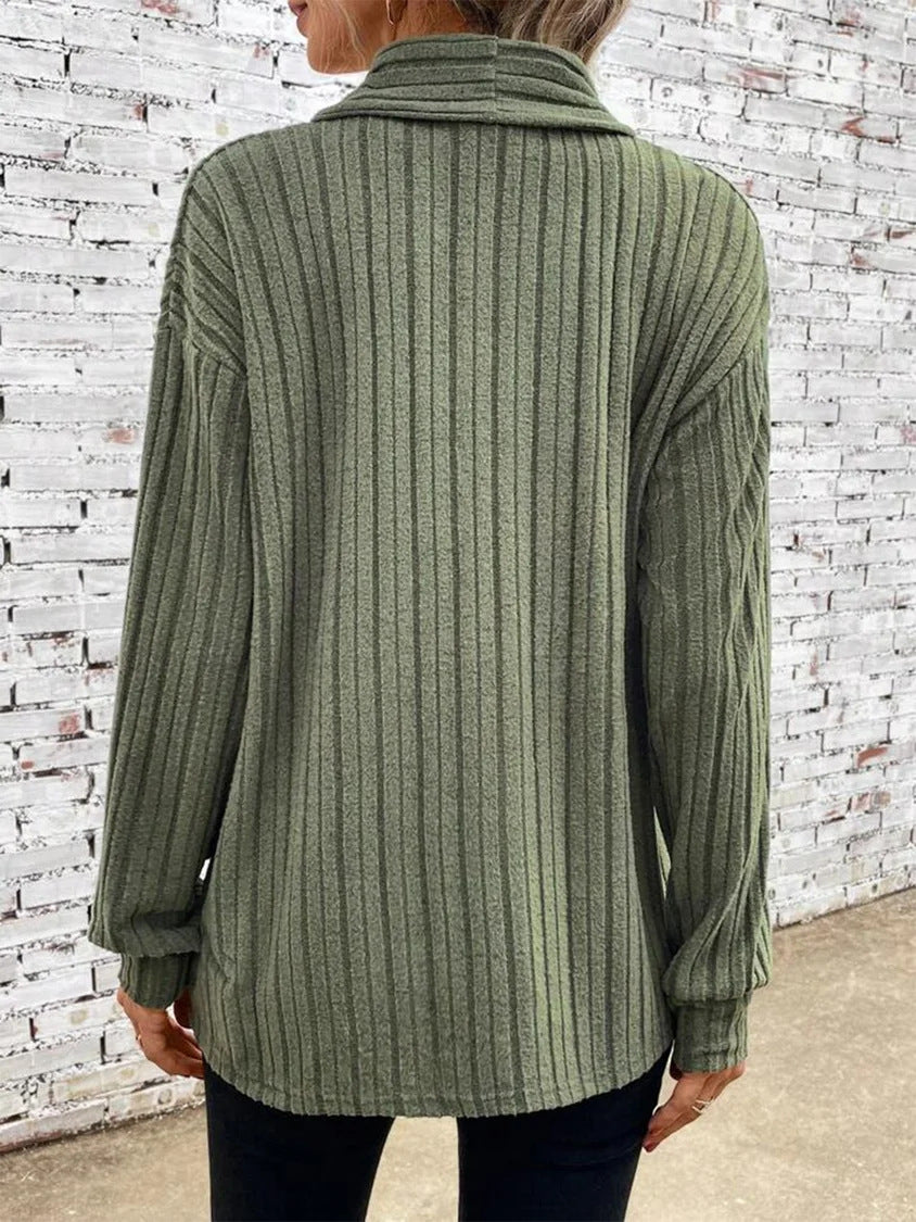RIbbed Cardigan