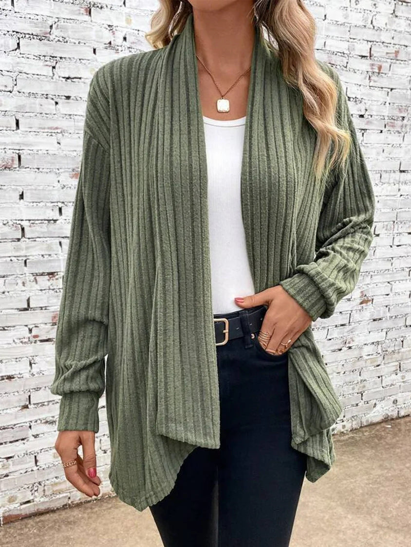 RIbbed Cardigan