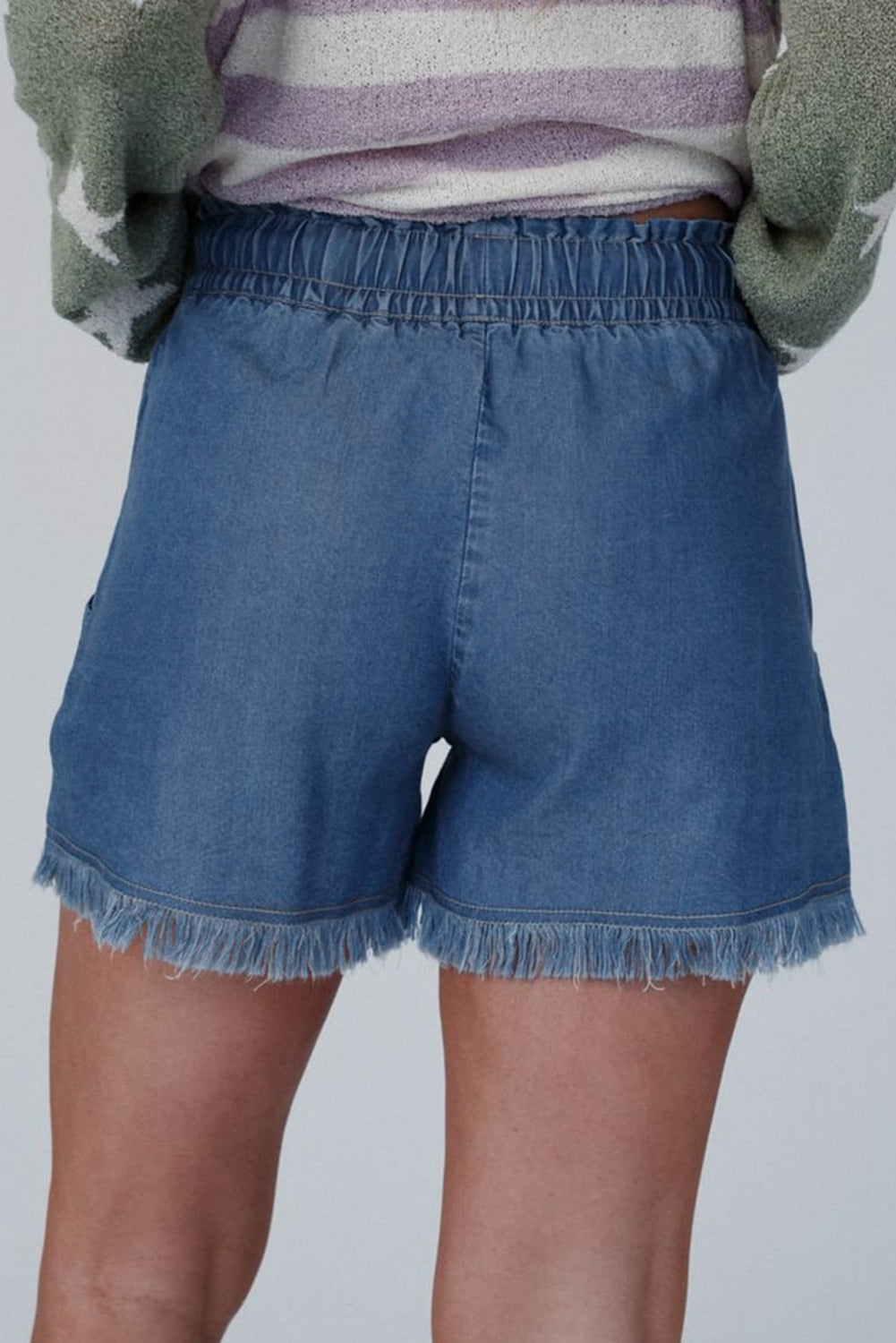 Raw Hem Shorts