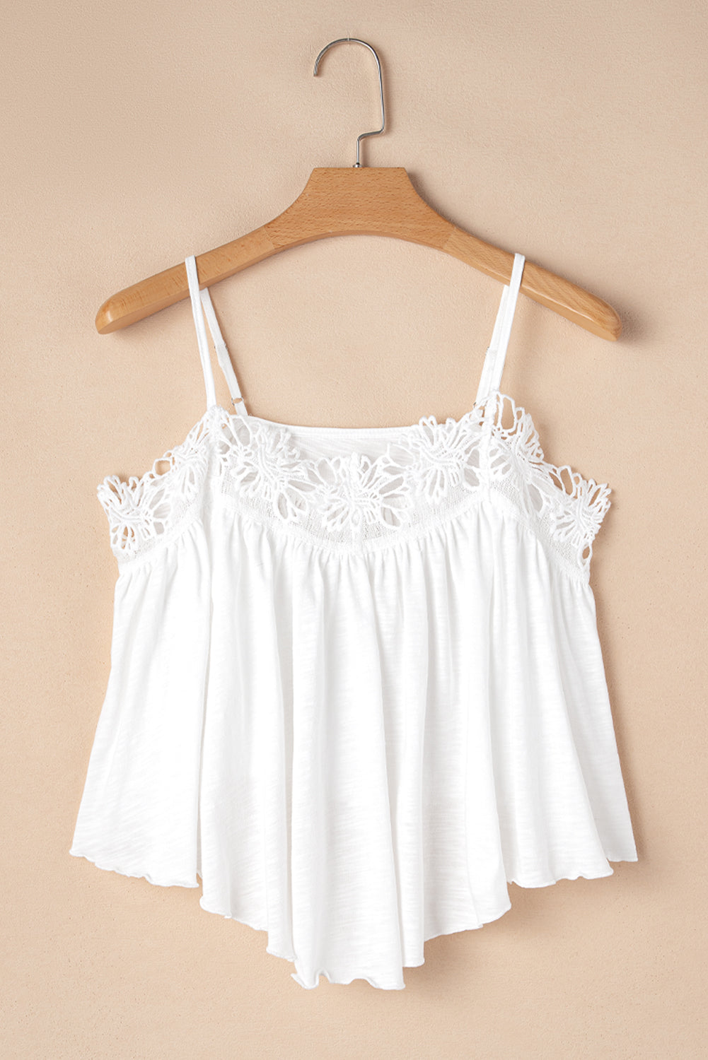 White Lace Tank
