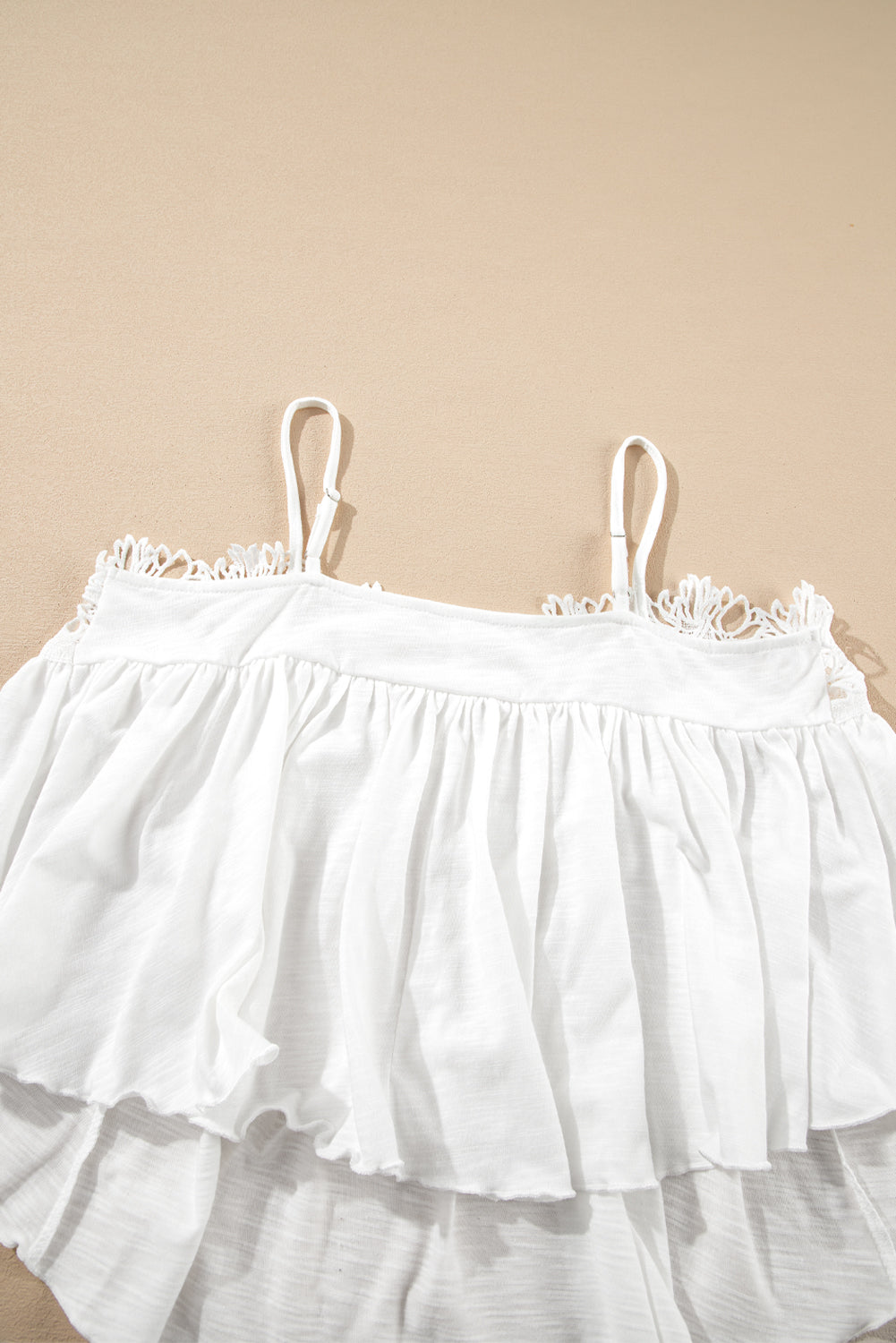 White Lace Tank