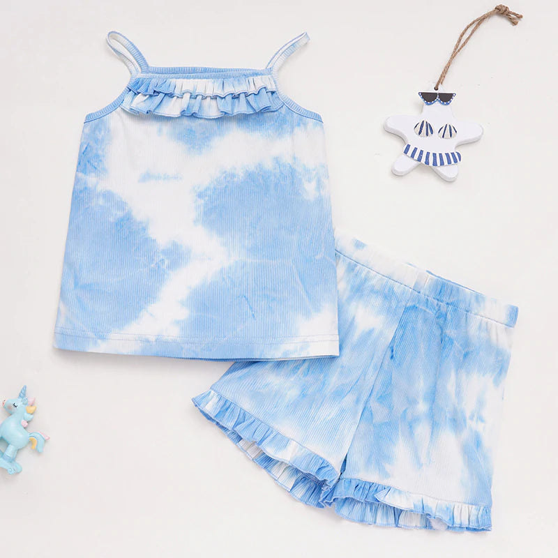 Powder Puff Short Sets