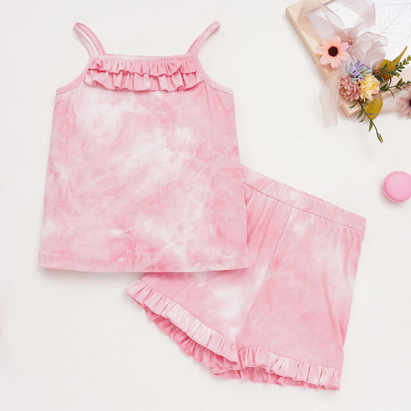 Powder Puff Short Sets