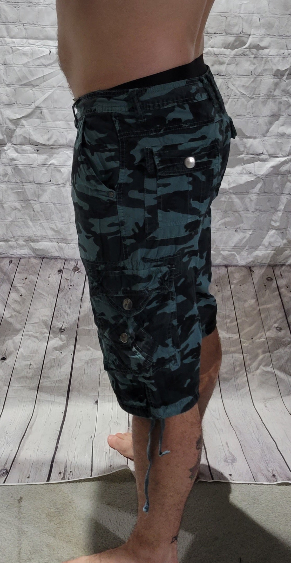 Camo Cargo Shorts