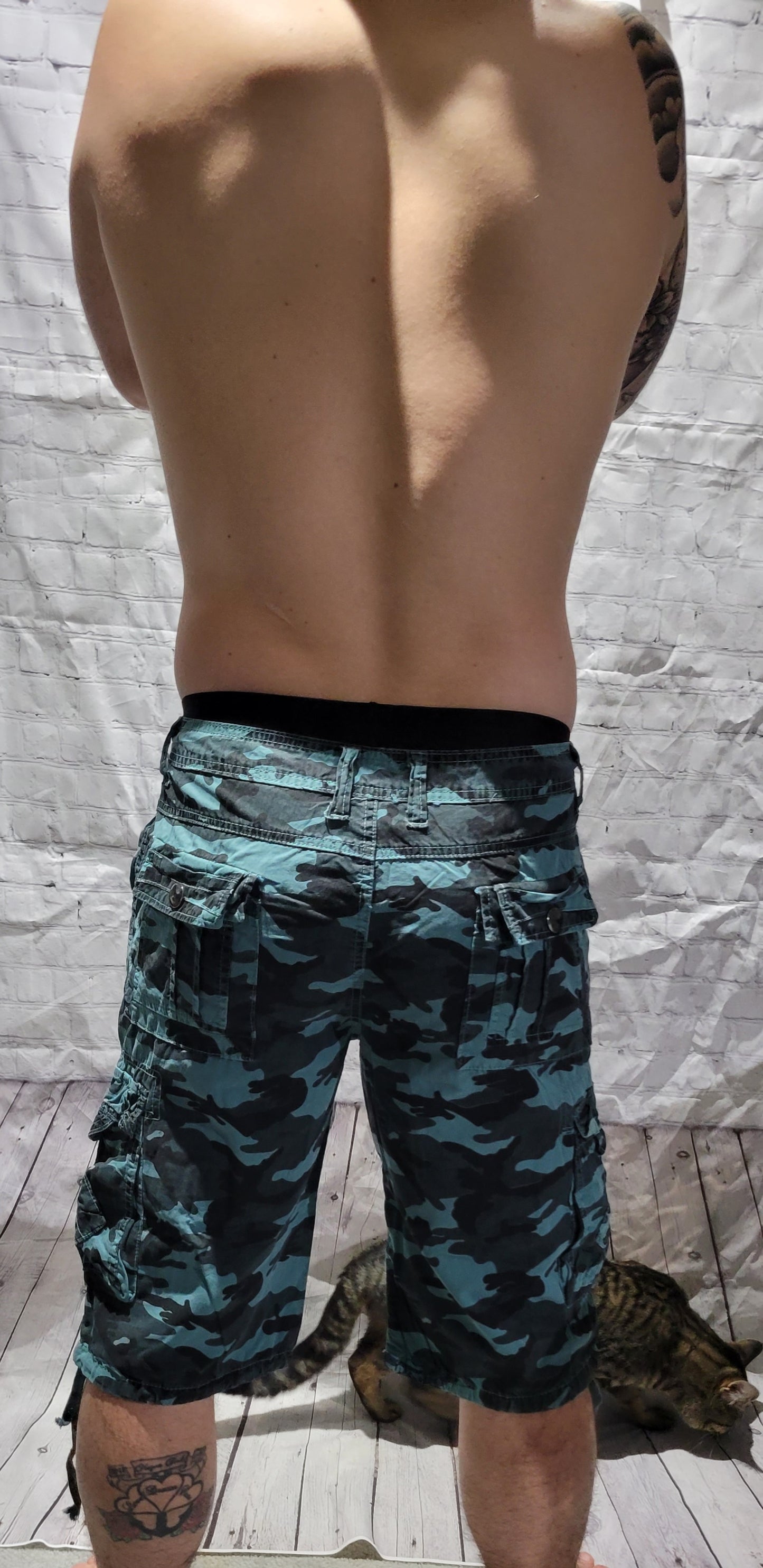 Camo Cargo Shorts