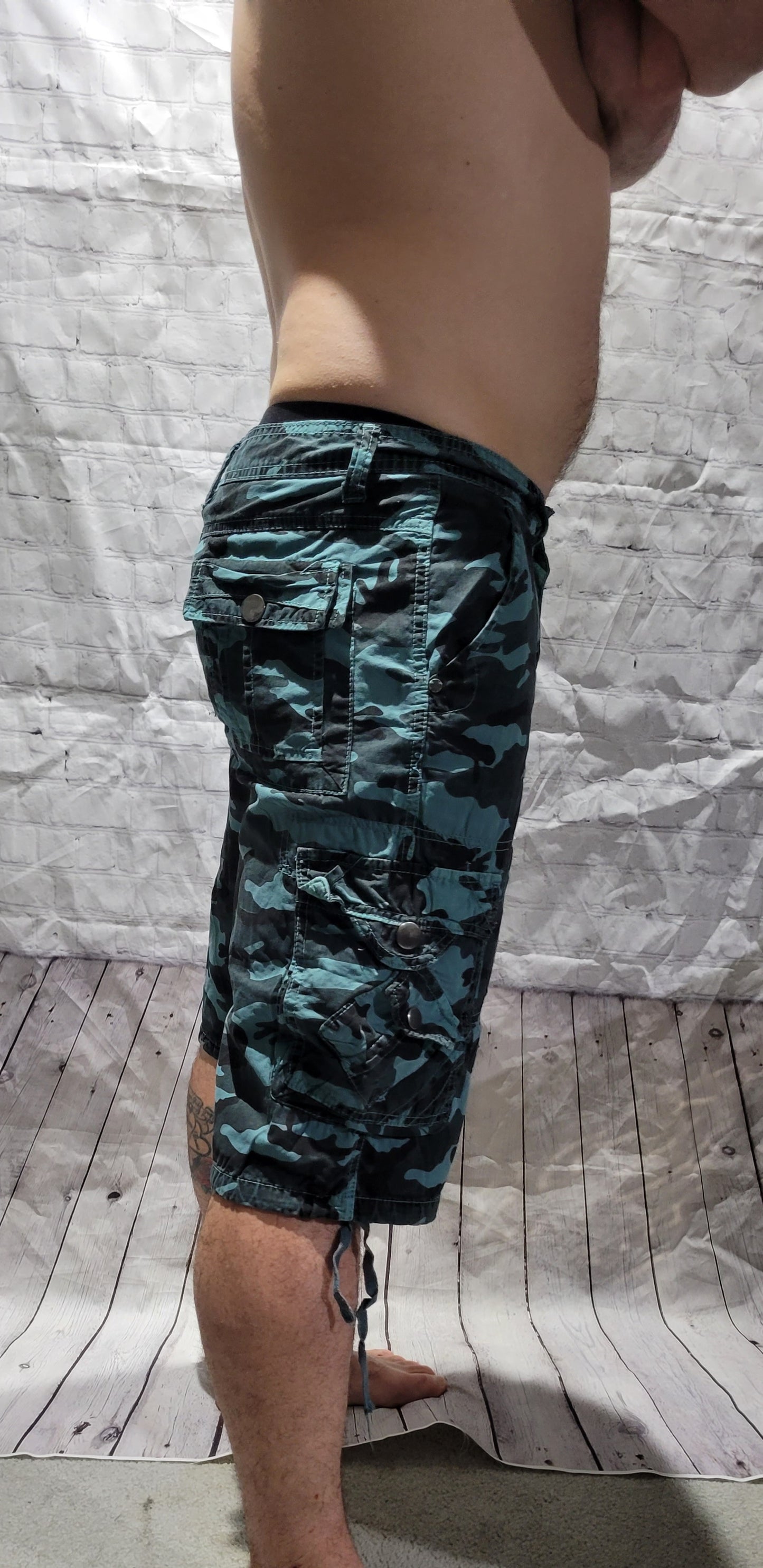 Camo Cargo Shorts