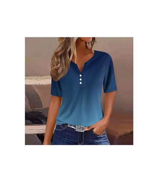 3 Button Tee