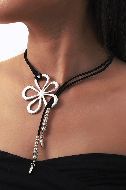 Floral Rope Necklace