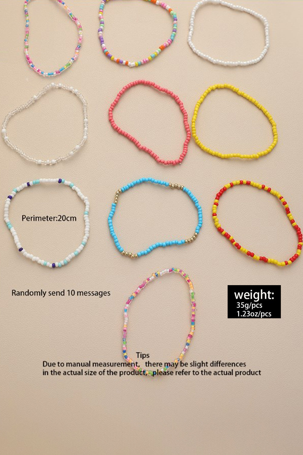 Vibrant Anklet Set