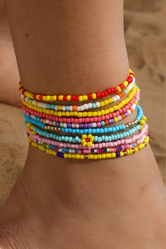 Vibrant Anklet Set