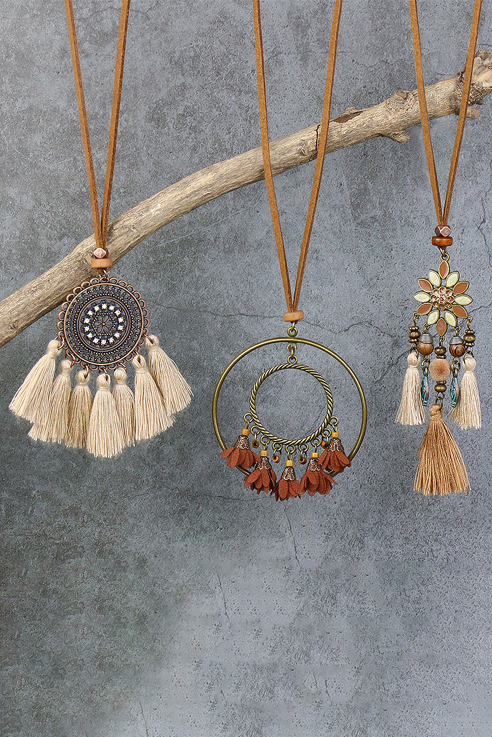 Boho Pendant Necklace Sets