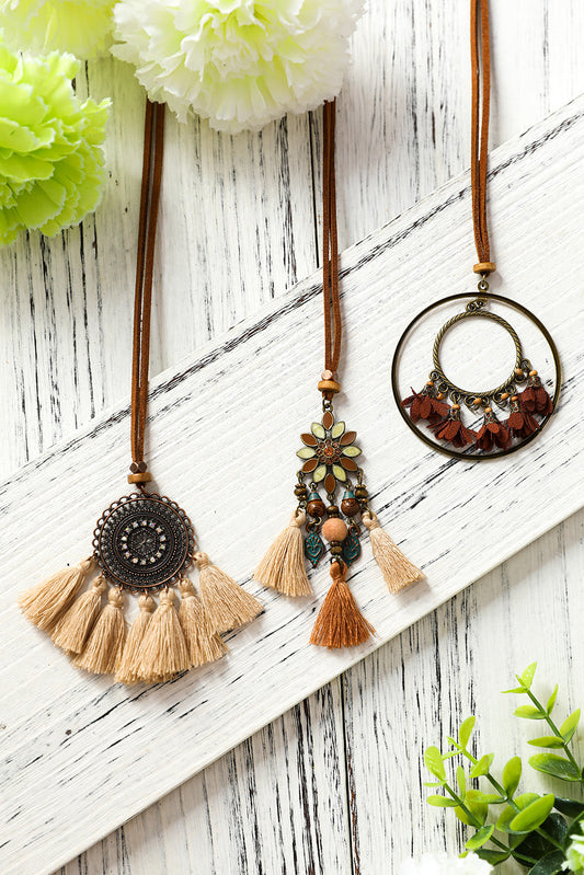 Boho Pendant Necklace Sets