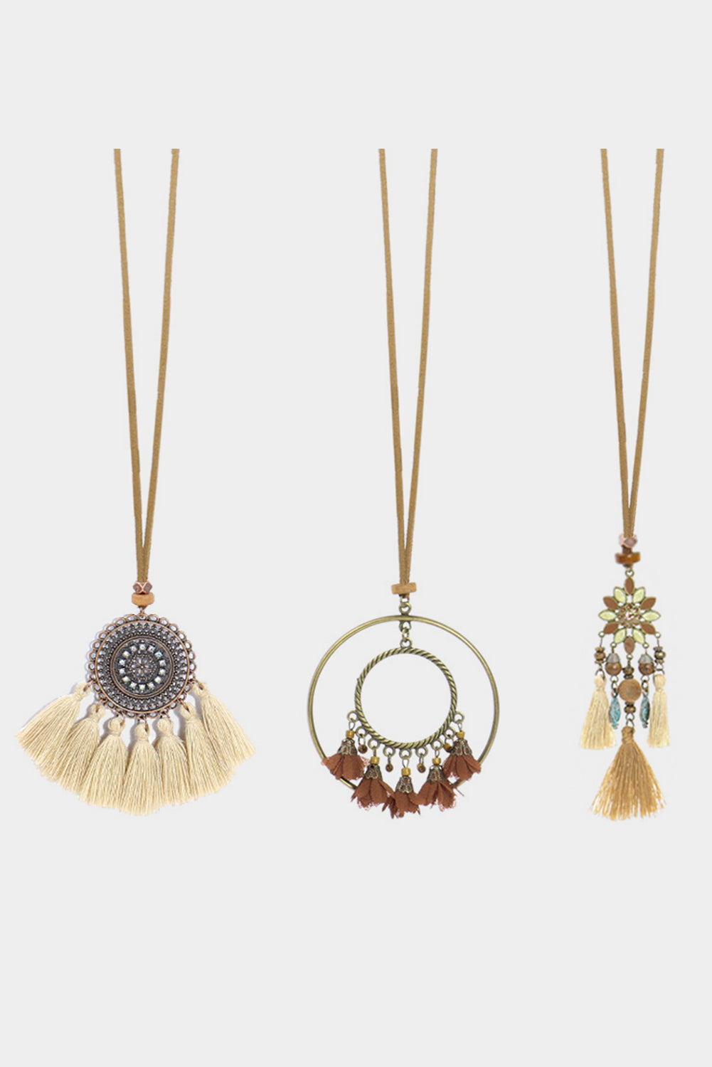 Boho Pendant Necklace Sets