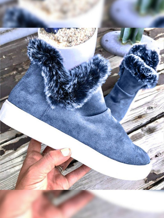 Fur Ankle Boots