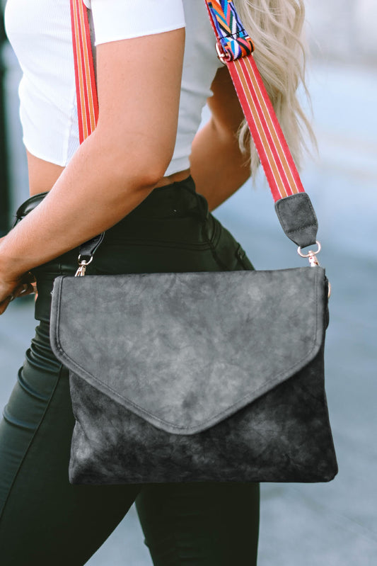 Grey Messenger Bag