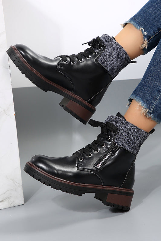 Knit Top Boots