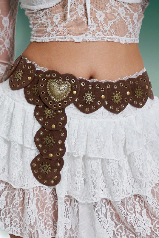 Bronze Heart Belt