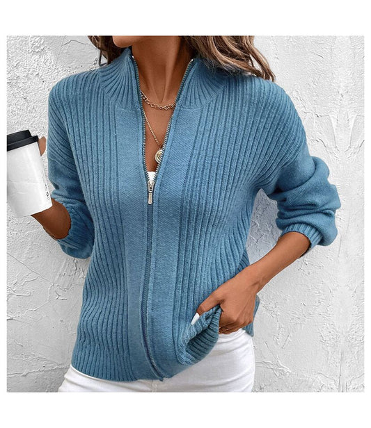 Zip Up Cardi