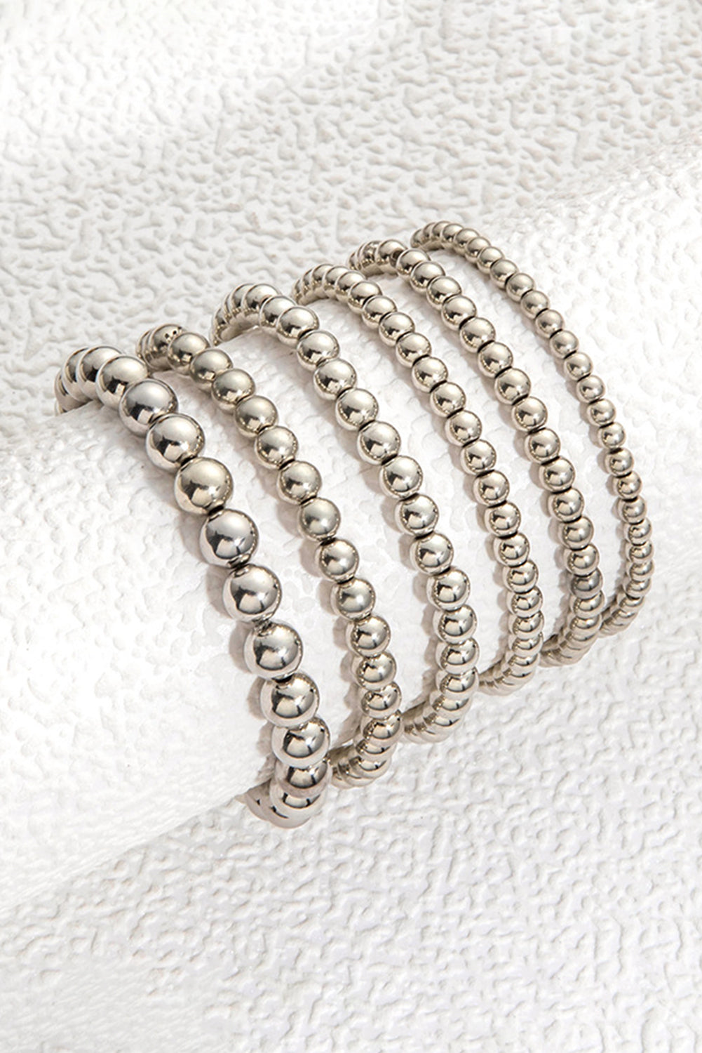 Silver Bead Stack