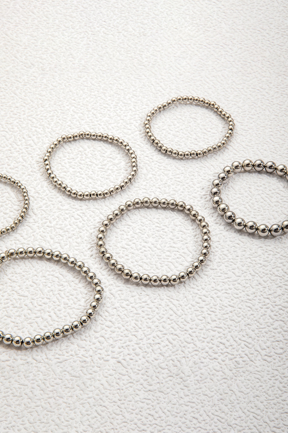 Silver Bead Stack
