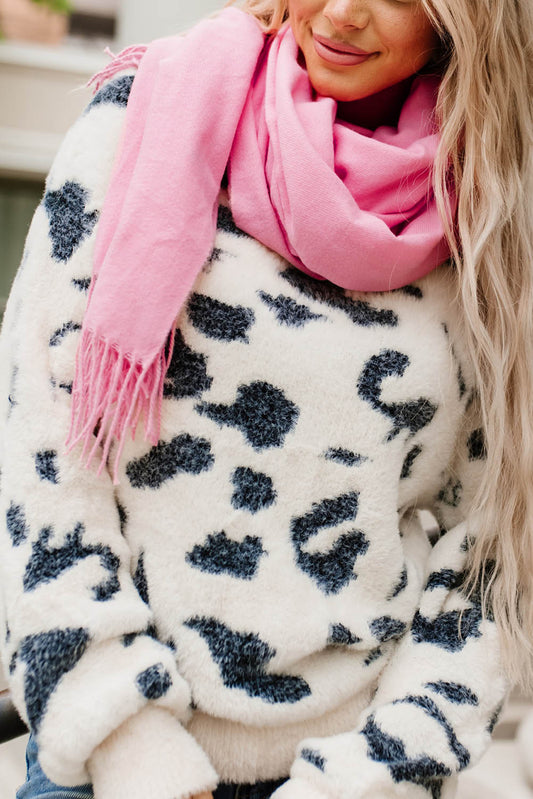 Pink Shawl Scarf