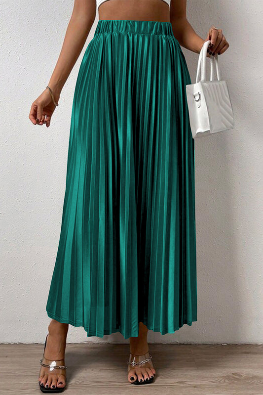 Pleated Maxi Skirts